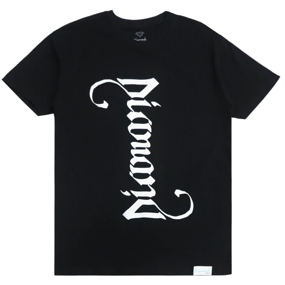 Diamond Supply Co. Black and White Logo Tee